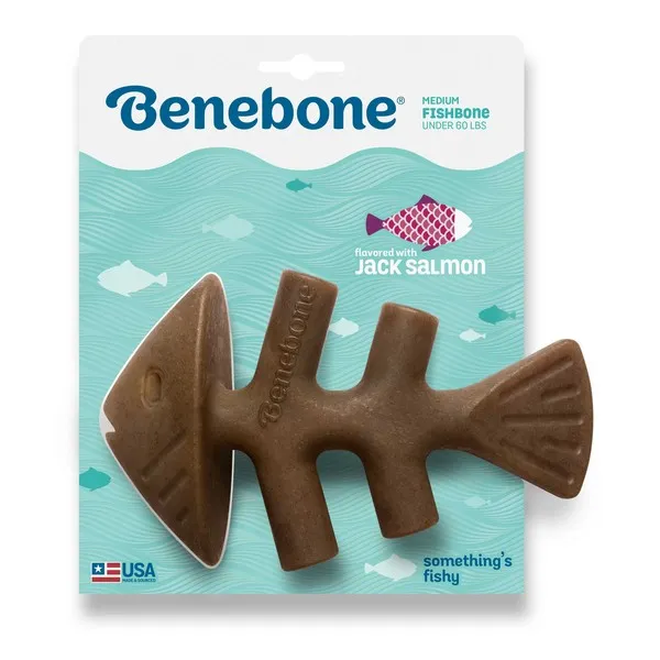 1ea Benebone Medium Fishbone - Treats
